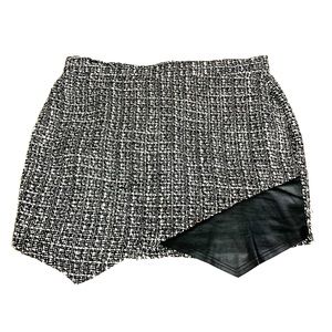 Asymmetrical Mini Skirt